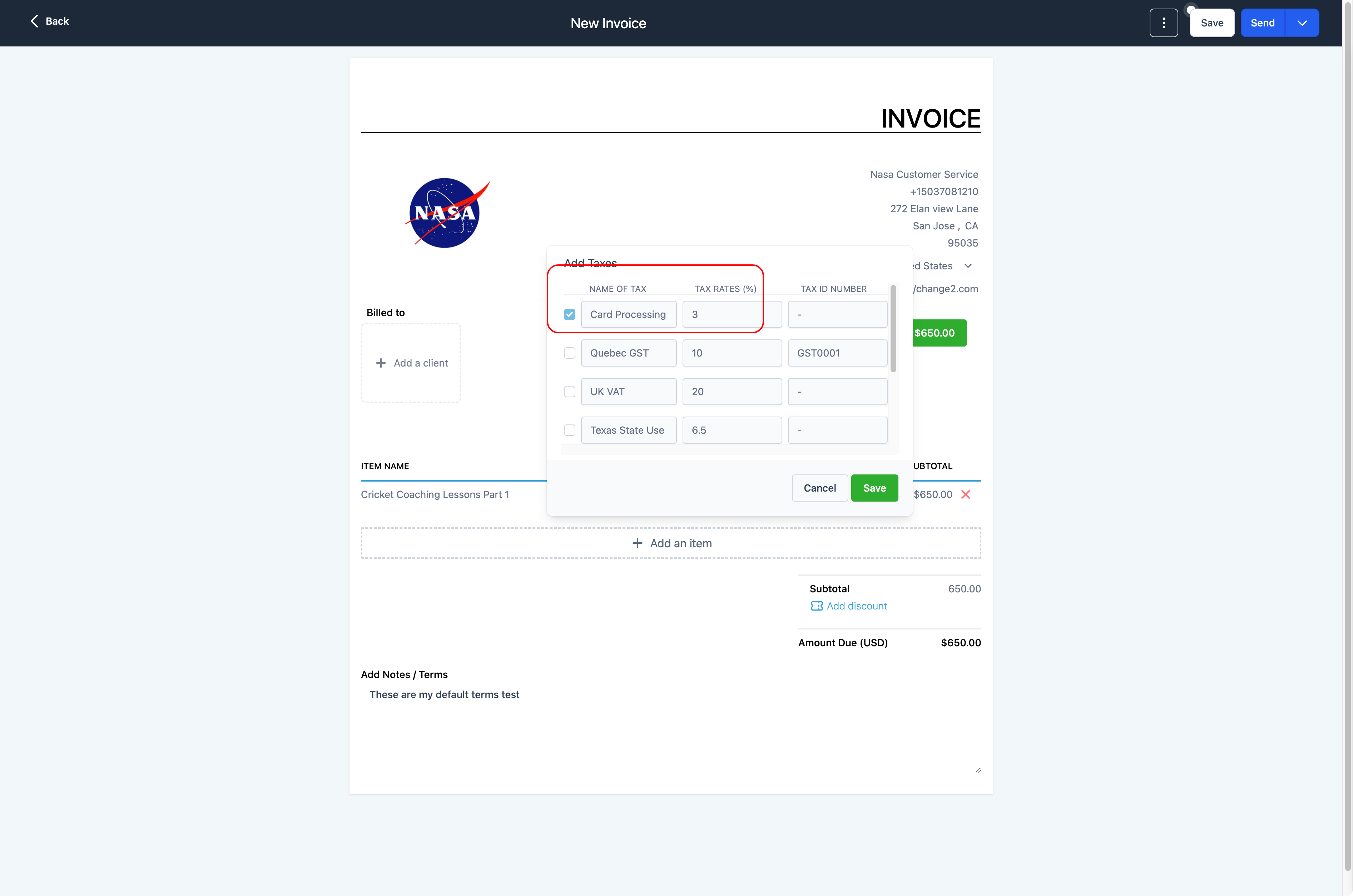 Screenshot